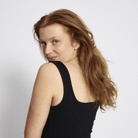 Ribbestrikket kjole "Cilla"